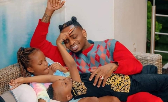 DIAMOND PLATNUMZ'S CHILDREN SHARE SPECIAL REUNION MOMENT IN TANZANIA 